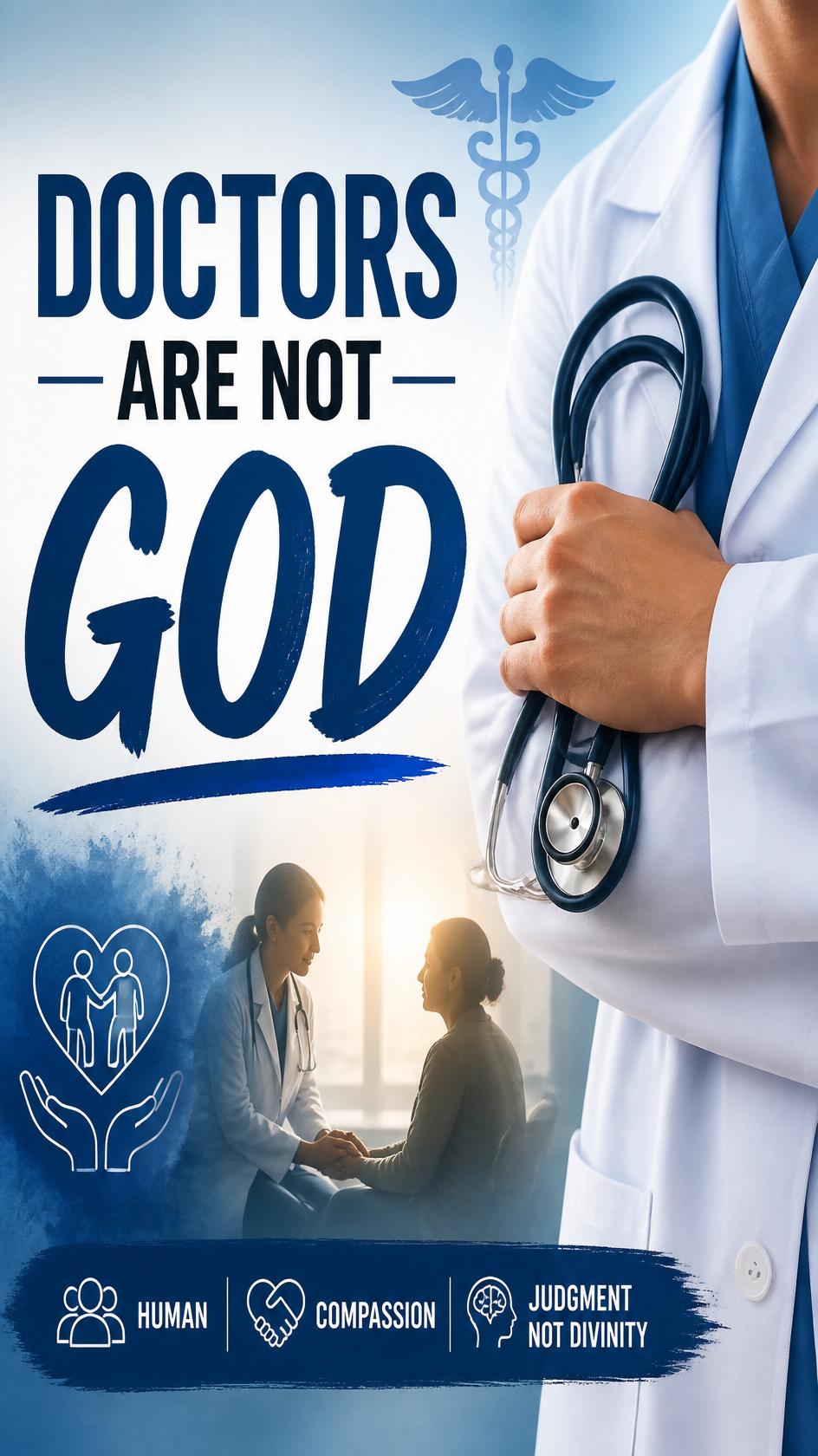 Doctors are not gods!